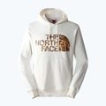 Bărbați The North Face Standard Hoodie cu glugă gardenia alb/maro cărbune cu imprimare de distorsiune a apei 4