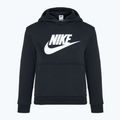 Hanorac pentru copii Nike Club Fleece negru/alb 8