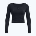 Under Armour Train Seamless negru/alb pentru femei cu mânecă lungă pentru antrenament 4