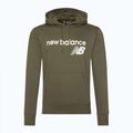 Bluză pentru bărbați New Balance Core Fleece Hoodie dark moss 5