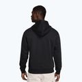 Bluză bărbătească Jordan Brooklyn Fleece black/white 2