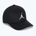 Șapcă cu cozoroc Jordan Rise Structured Curved-Bill negru/alb