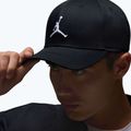 Șapcă cu cozoroc Jordan Rise Structured Curved-Bill negru/alb 7