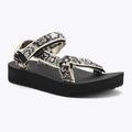 Sandale pentru femei  Teva Midform Universal neon floral black / white