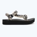 Sandale pentru femei  Teva Midform Universal neon floral black / white 2