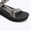 Sandale pentru femei  Teva Midform Universal neon floral black / white 7