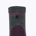 Șosete pentru femei Samrtwool Hike Targeted Cushion Mid Crew medium gray 3