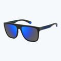 Ochelari de soare pentru bărbați Polaroid PLD 2162/S matte black blue/blue mirror polarized 2