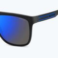 Ochelari de soare pentru bărbați Polaroid PLD 2162/S matte black blue/blue mirror polarized 5
