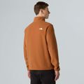 Bluză  pentru bărbați The North Face Glacier Fleece 1/4 Zip burnt umber 3
