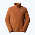 Bluză  pentru bărbați The North Face Glacier Fleece 1/4 Zip burnt umber 4