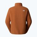 Bluză  pentru bărbați The North Face Glacier Fleece 1/4 Zip burnt umber 5
