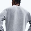 Bluză pentru bărbați Nike Sportswear Club Graphic Fleece Crew dark grey heather/white 5