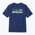 Tricou pentru bărbați Patagonia Boardshort Logo Pocket Responsibili clement blue 3