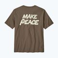 Tricou pentru bărbați Patagonia Balance Organic peace seeds / marlow brown 2