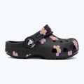 Șlapi pentru copii Crocs Classic Flower 212671 black 3