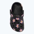 Șlapi pentru copii Crocs Classic Flower 212671 black 6