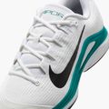 Încălțăminte de tenis pentru bărbați Nike Vapor 12 white / black / radiant emerald 8