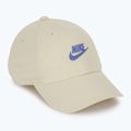 Șapcă Nike Club Unstructured Futura Wash light khaki/sapphire