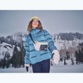 Geacă cu puf pentru femei Columbia Amaze Puff Hooded everblue high shine 16