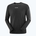 Longsleeve de alergare pentru bărbați Salomon Sense Aero GFX deep black 3