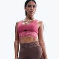 Pantaloni scurți pentru femei Nike Pro Sculpt High Waisted 5" Biker tattoo/burgundy crush/white 4