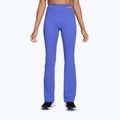 Pantaloni de antrenament pentru femei Nike Zenvy High-Waisted Flared sapphire/white