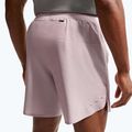 Pantaloni scurți de alergare pentru bărbați Nike Stride Dri-Fit Brief-Lined 7" particle rose 6
