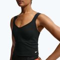 Tricou de antrenament pentru femei Nike Pro Sculpt Medium Support Padded Tank black/white 4