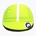 Căciulă de ciclism sub cască cu vizieră ASSOS Cap galbenă P13.70.755.3F.OS 2