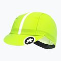 Căciulă de ciclism sub cască cu vizieră ASSOS Cap galbenă P13.70.755.3F.OS 6