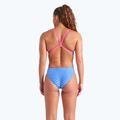 Costum de baie dintr-o piesă pentru femei arena Monogram Challenge Back blue river multi/shocking pink 7