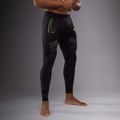 Colanți de antrenament pentru bărbați Venum Training Camp 4.0 black/neo green 5