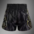 Pantaloni scurți de antrenament pentru bărbați Venum VTC Flames Muay Thai black/gold 2