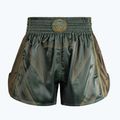 Pantaloni scurți de antrenament Venum Stealth Muay Thai Khaki/Dark Green