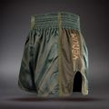 Pantaloni scurți de antrenament Venum Stealth Muay Thai Khaki/Dark Green 3