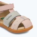 Sandale pentru copii Kickers Kick Bazar light pink/multicolor 7