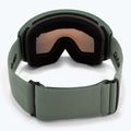 Ochelari de snowboard pentru bărbați Quiksilver Storm MG dark ivy/clux ml red 6