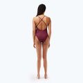 Lacoste costum de baie o piesă pentru femei MF7264 penumbra / alizarin / roșu 4