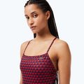 Lacoste costum de baie o piesă pentru femei MF7264 penumbra / alizarin / roșu 5