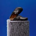 Papuci BIRKENSTOCK Boston NL Narrow black 10