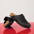 BIRKENSTOCK Boston LEOI Narrow negru flip-flops 9