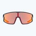 Ochelari de soare pentru copii UVEX Skyryse Jr black matt/mirror red 2