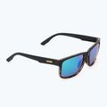 Ochelari de soare UVEX Poise black demi matt/mirror green