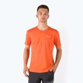 Bărbați Salewa Alpine Hemp Logo trekking tricou portocaliu 00-0000028132