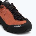 Încălțăminte de abordare pentru femei Salewa Wildfire Leather 2 GTX etruscan red/black 7
