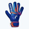 Mănuși de portar pentru copii Reusch Attrakt Starter Solid Junior sharp blue/white/shocking orange 2