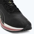 Încălțăminte de alergare pentru femei Puma Velocity Nitro WTR black/silver/yellow 7