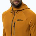 Hanorac pentru bărbați Jack Wolfskin Kolbenberg Hooded Fz safflower 4