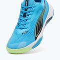 Încălțăminte de sporturi pentru interior pentru bărbați PUMA Solarstrike III luminous blue/club navy/fizzy apple 8